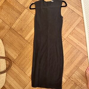Vince Black Midi Dress